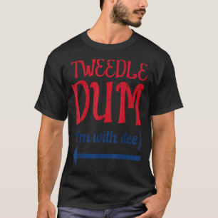 Tle Dum mit Dee Halloween passendes Kostüm Männer T-Shirt