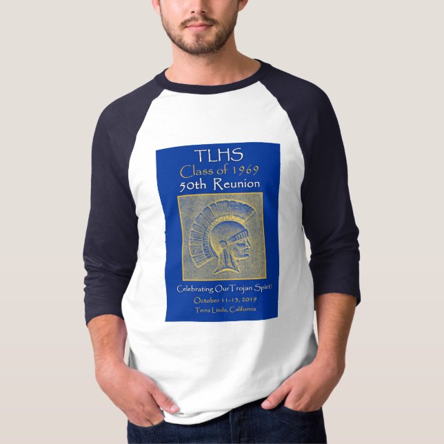 TLHS-Klasse von Trojan Spirit 50. Wiedersehen 1969 T-Shirt (Vorderseite)