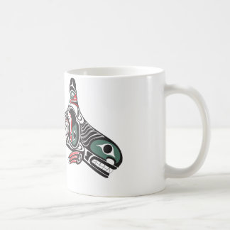 Tlingit-Killerwal u. Eagle Tasse