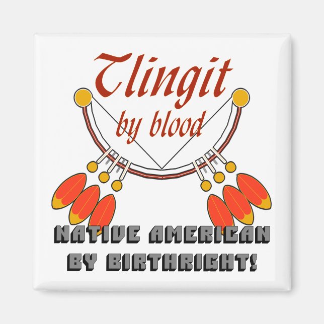 Tlingit Magnet (Vorne)