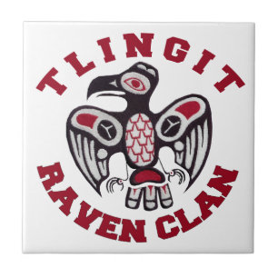 Tlingit-Raben-Clan Fliese