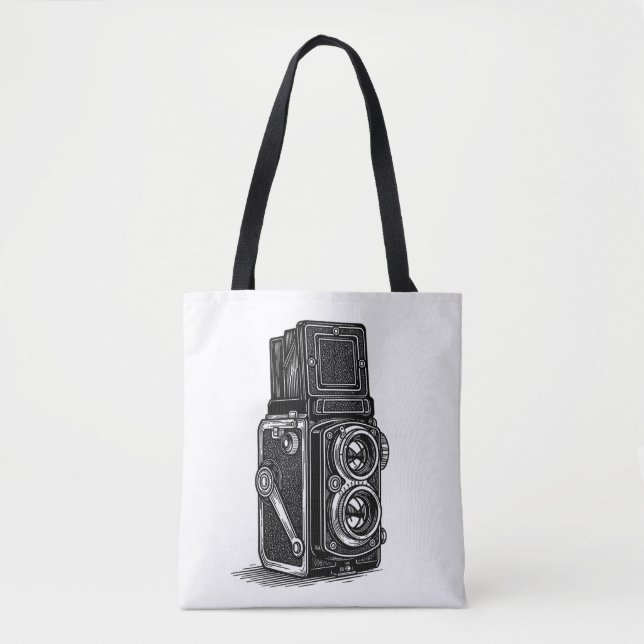 TLR camera tote bag (Vorderseite)