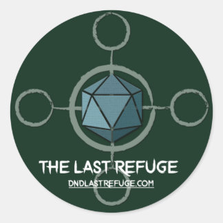 TLR-Logo-Aufkleber Runder Aufkleber