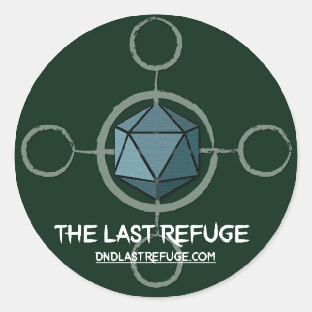 TLR-Logo-Aufkleber Runder Aufkleber (Vorderseite)