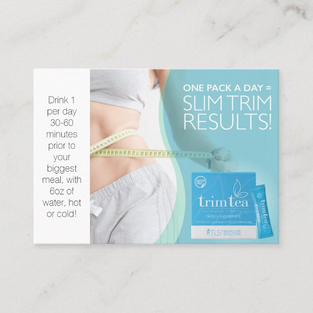 TLS-ORDNUNGS-TEE-VISITENKARTEN VISITENKARTE (Vorderseite)