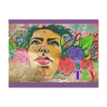 TLV Graffiti Art Postcard