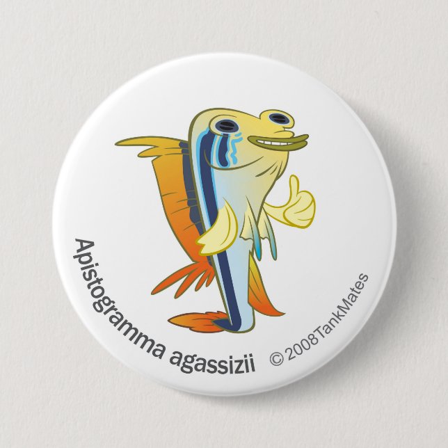 TM-01-Apistogramma agassizii Button (Vorderseite)