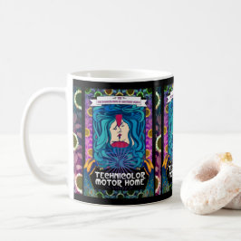 TMH Psychedelic Blume Power Kiss Kaffeetasse