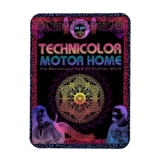 TMH Sally's Funky Mandala Magnet (Vertikal)