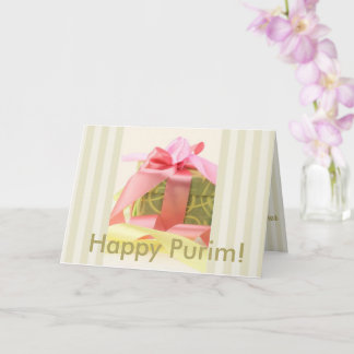 TMH SAMMECTION - Elegante Geschenke Purim Holy Day Karte