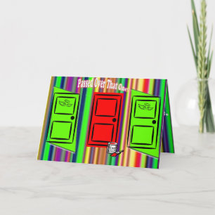 TMH SAMMECTION - Farbenfrohe Pessach-Tageskarte Karte