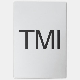 TMI POST-IT KLEBEZETTEL