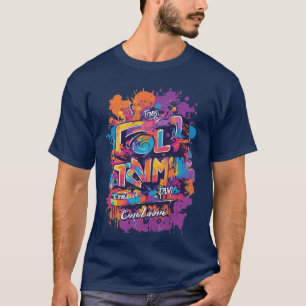 TMS Colorpalooza Graffiti T - Shirt Design