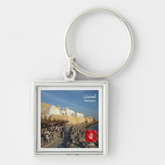 TN019 HAMMAMET EL-HochĀMĀT, Tunesien Schlüsselanhänger (Vorne)