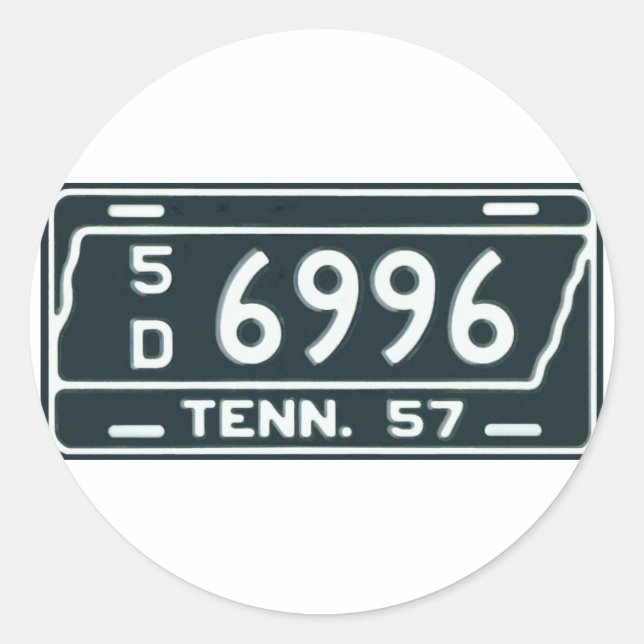 TN57 RUNDER AUFKLEBER (Vorderseite)