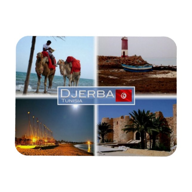 TN Tunesien - Djerba Magnet (Horizontal)