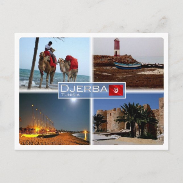 TN Tunesien - Djerba Postkarte (Vorderseite)