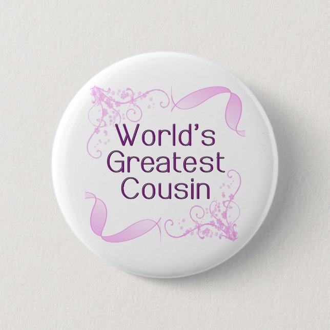 TN_Worlds bestster Cousin-Knopf Button (Vorderseite)