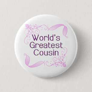 TN_Worlds bestster Cousin-Knopf Button