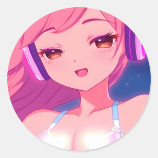 Tne StellarNut Venus Round Sticker #01