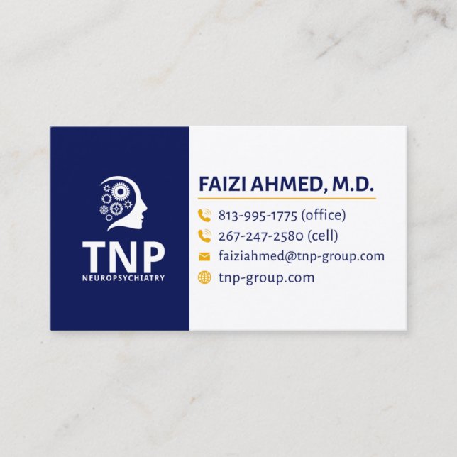 TNP BIZ CARDS VISITENKARTE (Vorderseite)