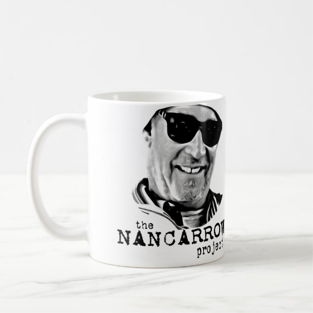 TNP Kaffee-Tasse - schwarzes Logo Kaffeetasse (Links)