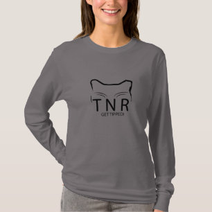 TNR-Daten bekommen den Tipp! Lange Ärmel T-Shirt