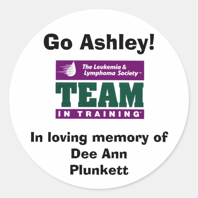 TNT-Aufkleber Runder Aufkleber (Vorderseite)