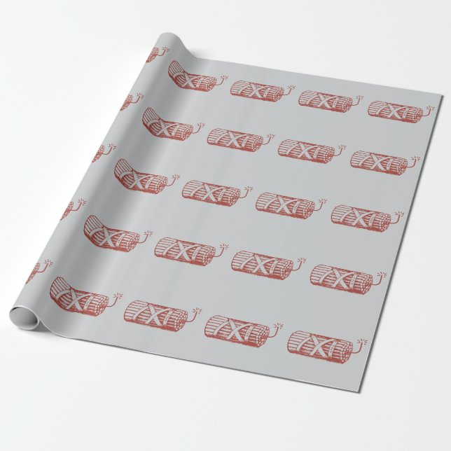 TNT GESCHENKPAPIER (Ungerollt)