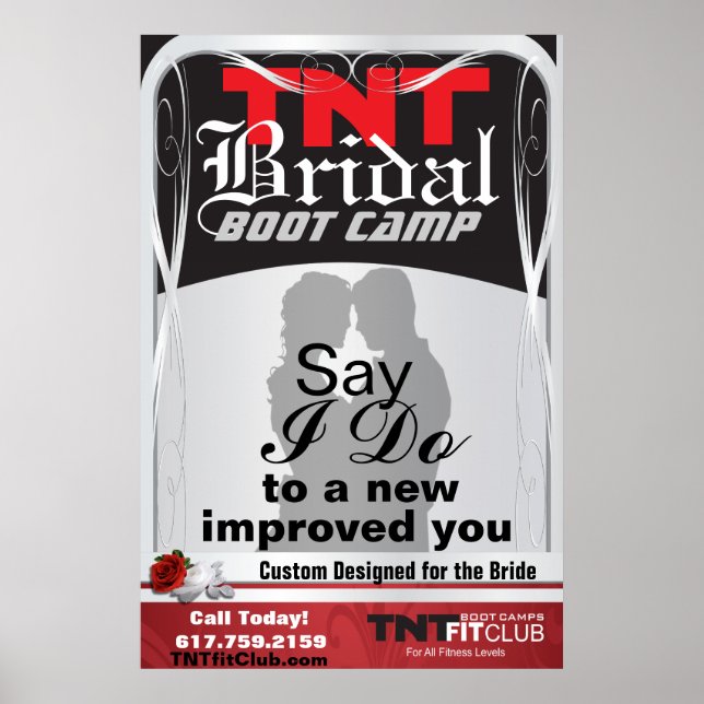 TNTBridalBootcamp Poster (Vorne)