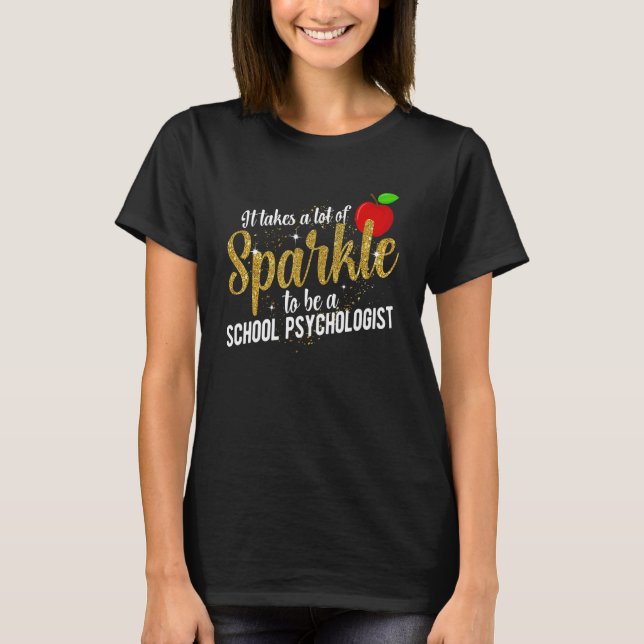 To Be A School Psychologist School Psych Appreciat T-Shirt (Vorderseite)