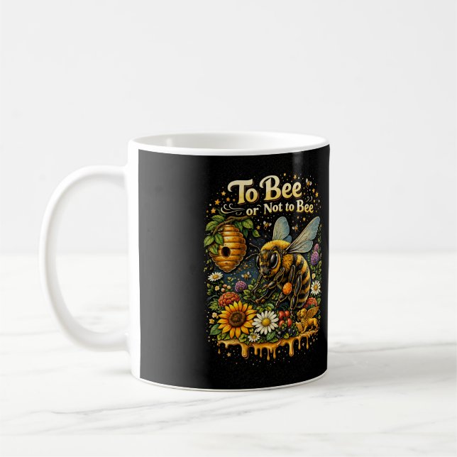 To Bee or Not to Bee Kaffeetasse (Links)