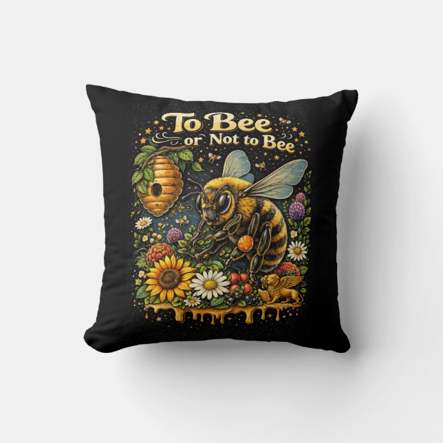 To Bee or Not to Bee Kissen (Vorderseite)