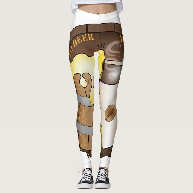 To beer or not to beer? leggings (Vorderseite)