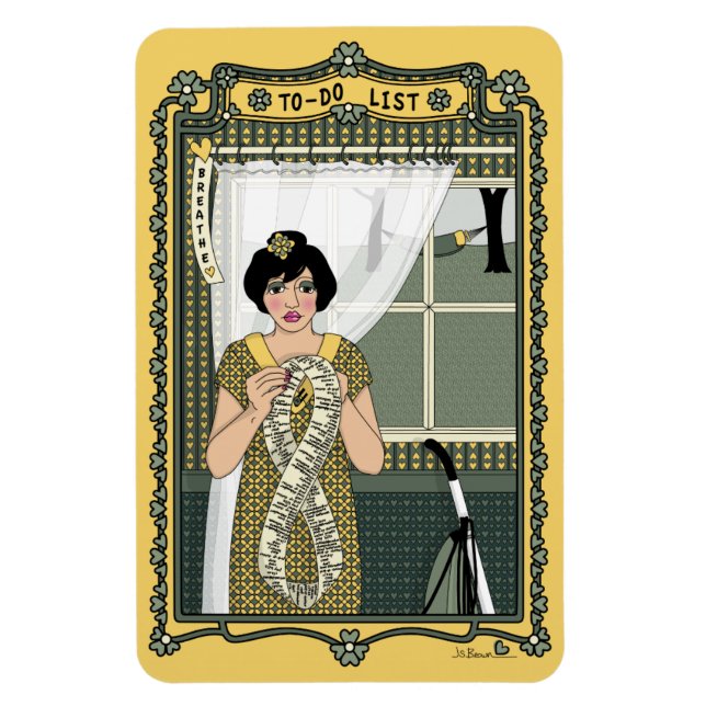 To-Do-List_C_4x6-Kühlschrank Magnet (Vertikal)