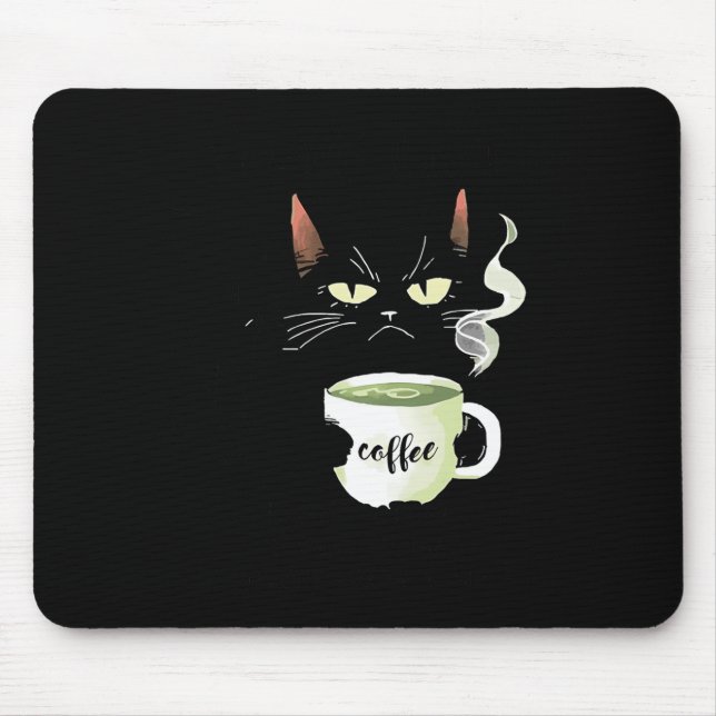 To do List trinken Kaffee Bleibe nach Wiederholung Mousepad (Vorne)
