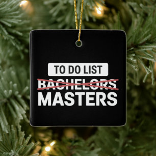 To-Do-Liste Bachelor Master-Abschluss Hochschulnot Keramikornament
