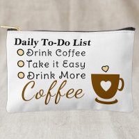 To-Do-Liste Kaffeeliebhaber weiß braun