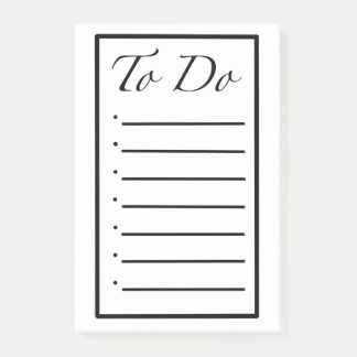 To-Do-Liste Post-it-Notizen Post-it Klebezettel