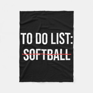 To-Do-Liste Softll Lustig Softll Spieler Sarcastic Fleecedecke