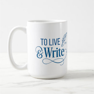 To Live & Write Kaffeetasse - 0,44 l 
