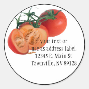 To - Melon (seltsames Obst) Runder Aufkleber