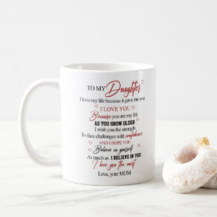 To my daughter kaffeetasse