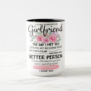 To My GIRLFRIEND Mug Best Gift For Girlfriend Tasse