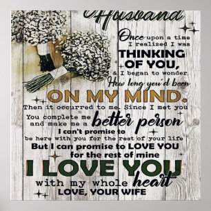 To my Husband  To My Husband   Love Quotes To Him Poster