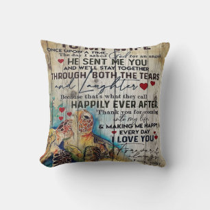 To My Wife Gift   Holiday Funny Gift Kissen