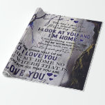 To my Wife Love Canvas Geschenkpapier<br><div class="desc">The poster is printed on canvas which is one of best material for poster. It is waterproof, moisture proof and high tensile strength.The poster has rich printing color and fine texture. Creative Ohrfeigen for relative and friends, suitable for birthdays, weddings, thanksgiving, Christmas and other holidays Can be directly: very hung...</div>