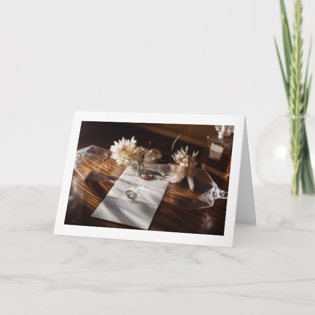 TO **SEHR SPEZIELLE NEWYWEDS**-KARTE KARTE (Vorderseite)