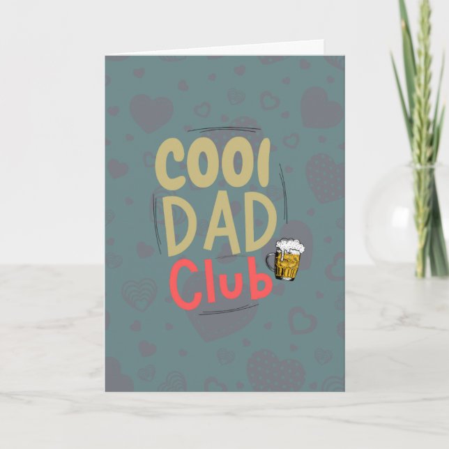 To the Coolest Dad – Fun Father’s Day Greetings  Karte (Vorderseite)