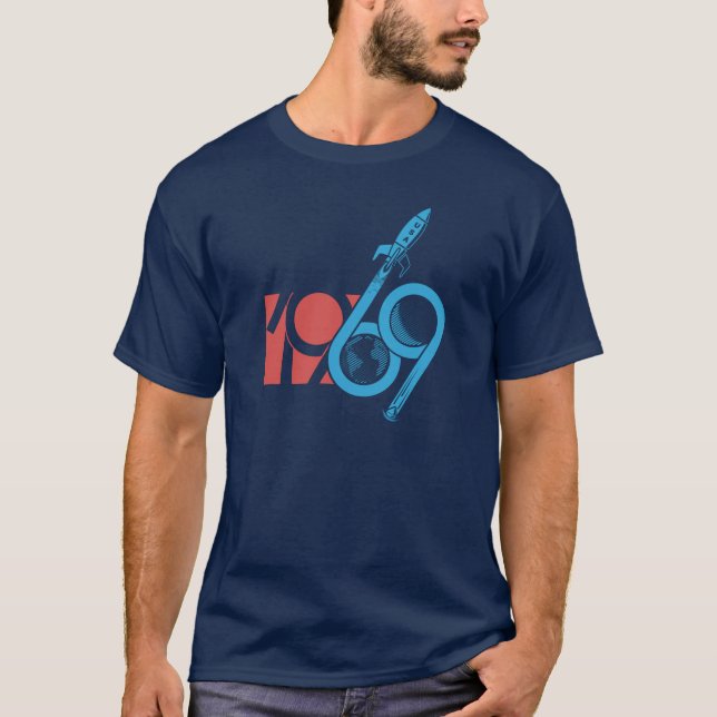 To the Moon 69 T-Shirt (Vorderseite)